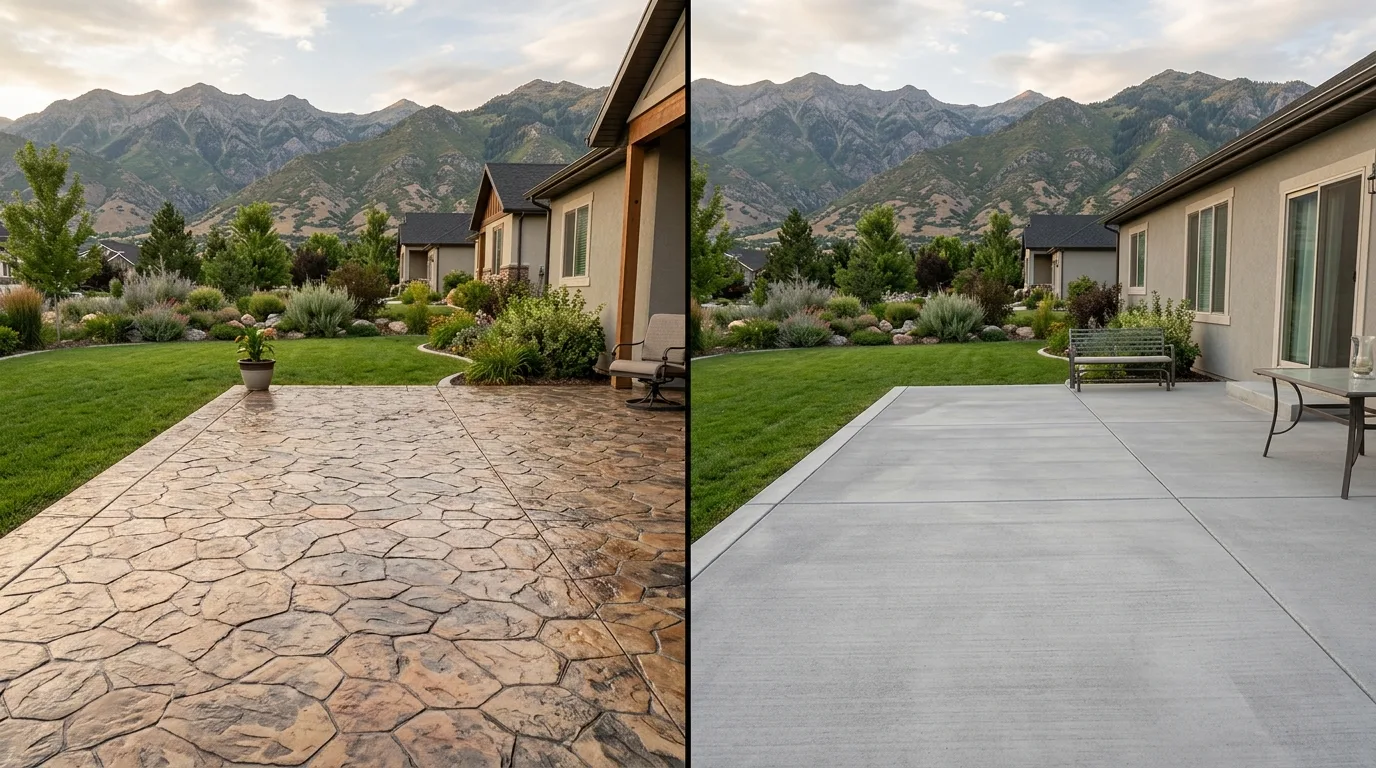 Top 5 Stamped Concrete Patterns for Sandy, Utah Homes